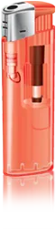 Spark electronic clear body colour lighter